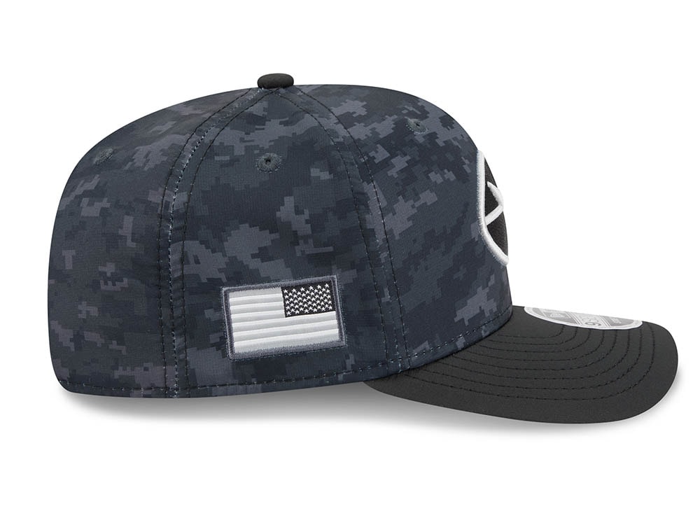 New Era New York Jets NFL Salute to Service 2026 Digi Camo Black 9Seventy Stretch Snapback Casquette