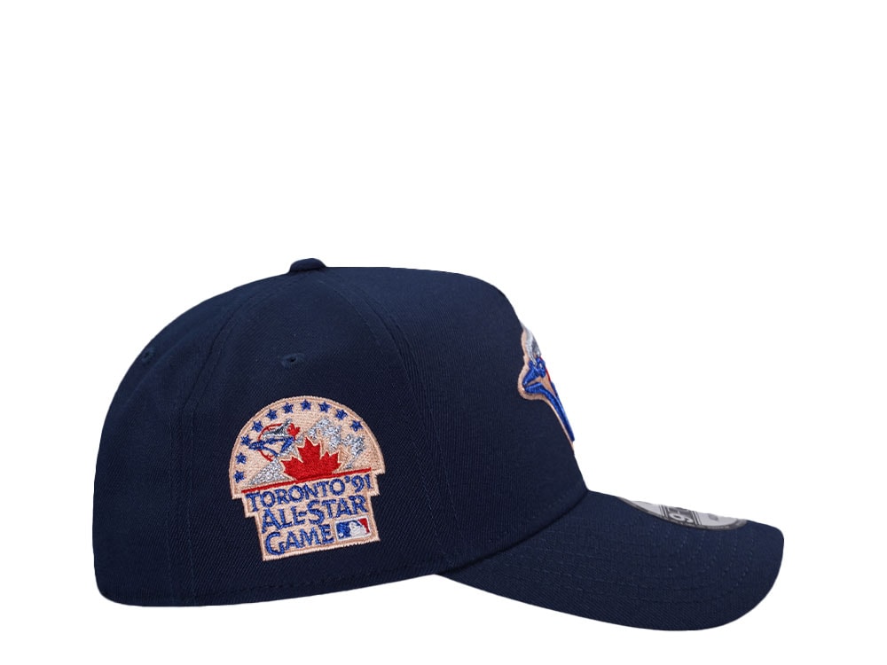 New Era Toronto Blue Jays All Star Game 1991 Navy Prime Edition 9Forty A Frame Snapback Casquette