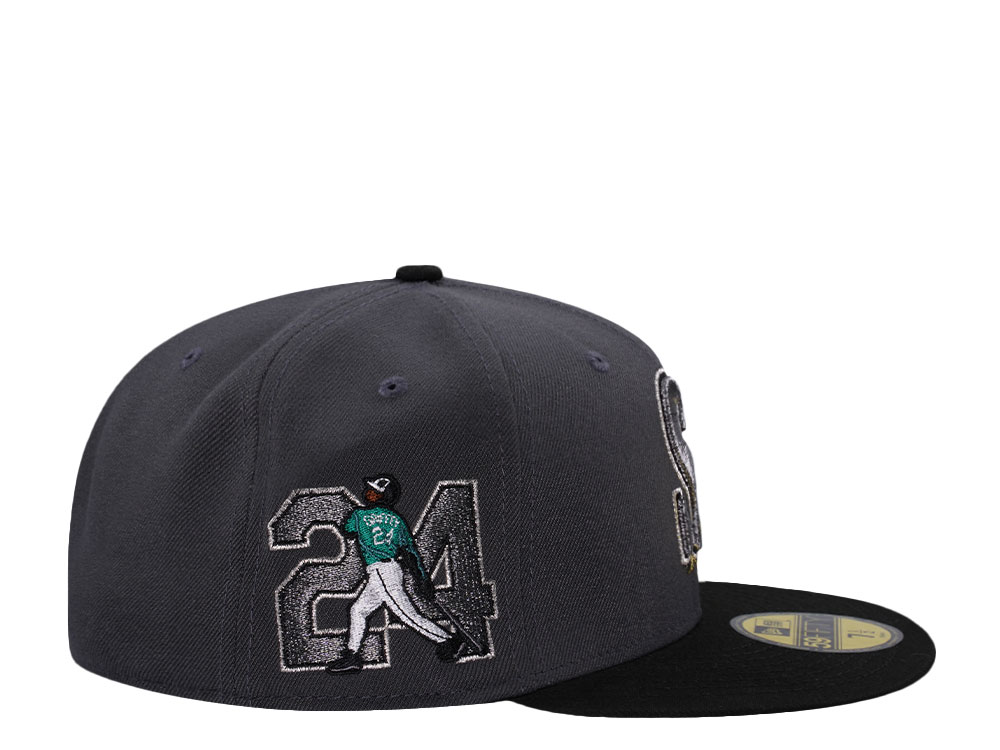 New Era Seattle Mariners Griffey Jr. Graphite Two Tone Edition 59Fifty Fitted Casquette