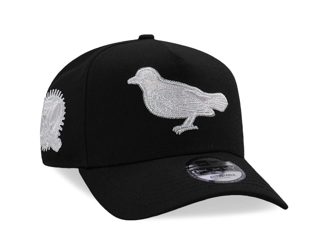 New Era Baltimore Orioles 50th Anniversary Black Metallic Edition 9Forty A Frame Snapback Casquette