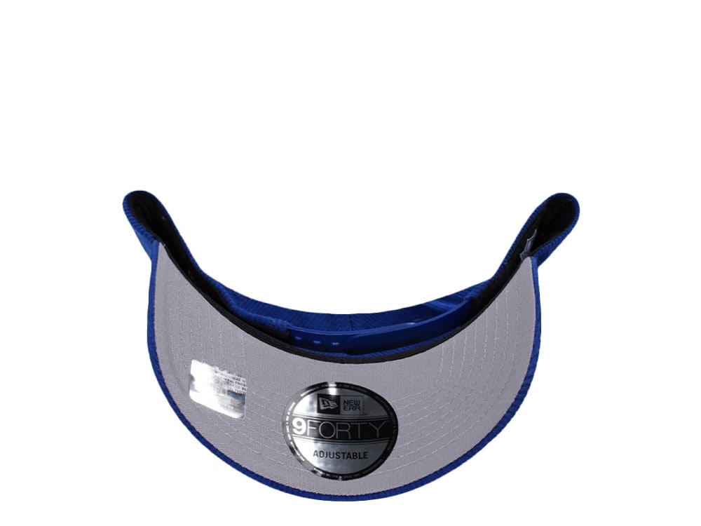 New Era New York Giants Pro Bowl 1995 Royal Corduroy Edition 9Forty A Frame Snapback Casquette