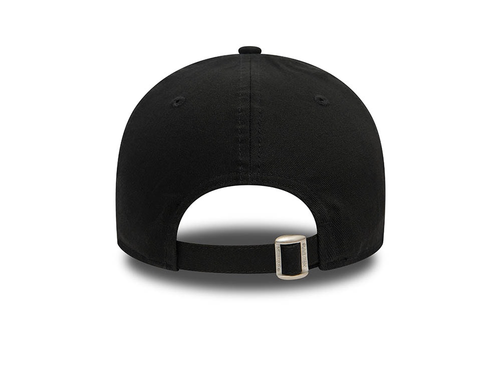 New Era Logo Black 9Forty Strapback Casquette