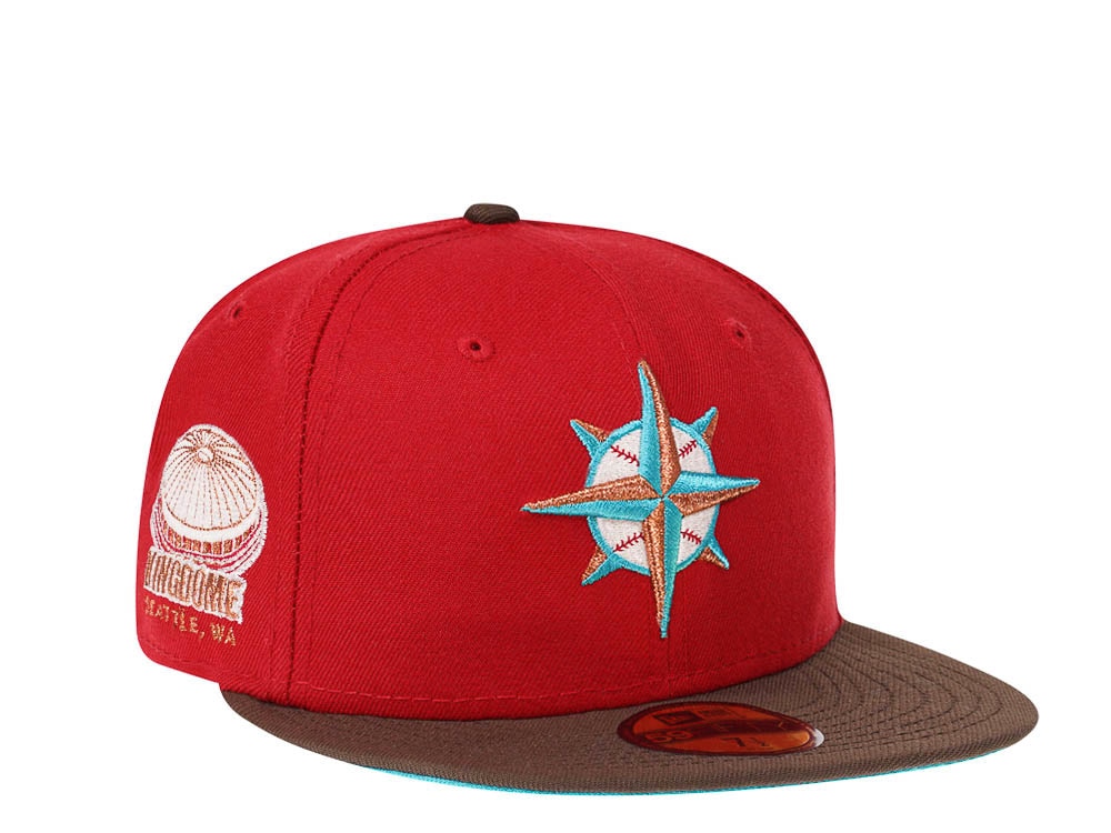 New Era Seattle Mariners Kingdome Copper Two Tone Edition 59Fifty Fitted Casquette