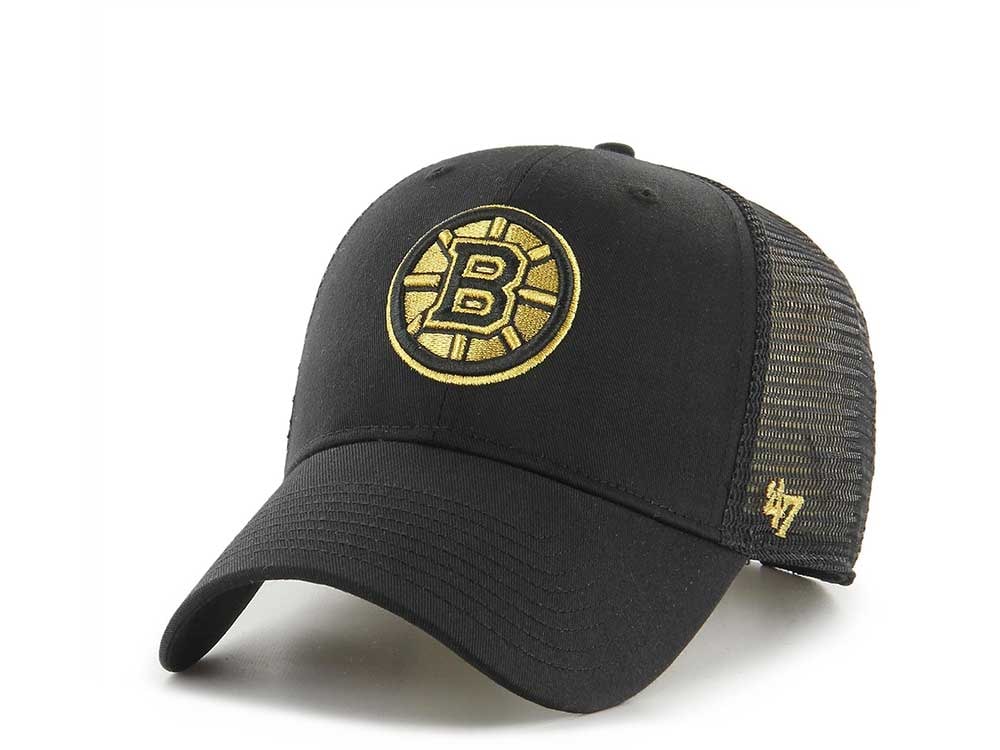 47Brand Boston Bruins Gold Classic Trucker Snapback Casquette