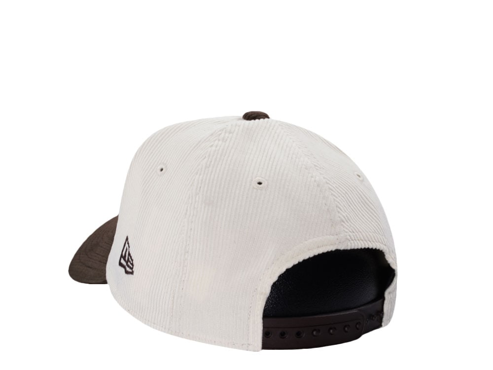New Era Houston Astros Chrome Corduroy Prime Edition 9Forty A Frame Snapback Casquette