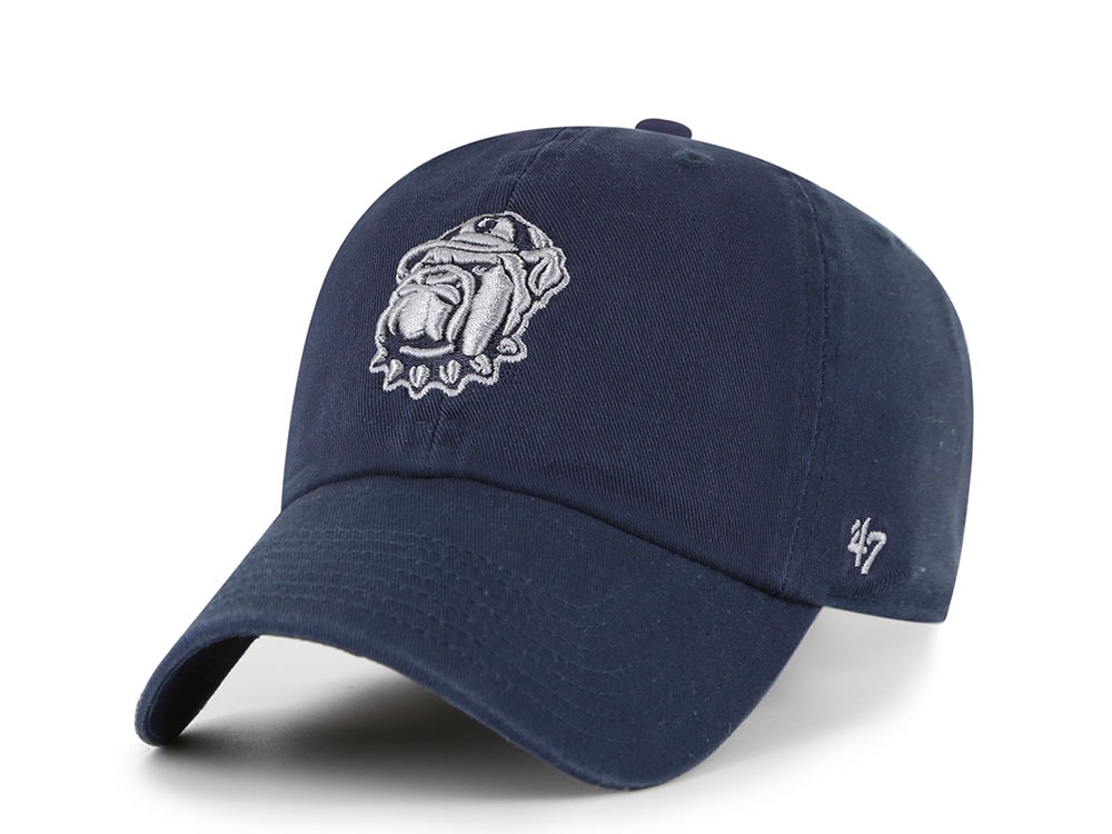 47 Brand Georgetown Hoyas Navy Clean Up Strapback Casquette
