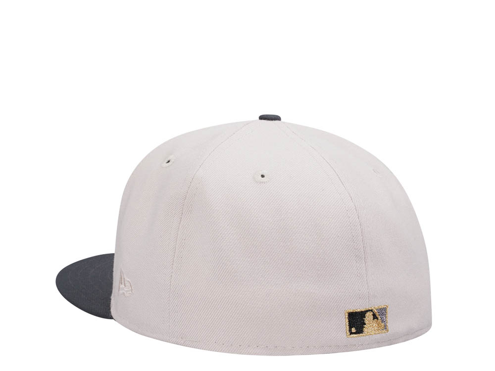 New Era Seattle Mariners 20th Anniversary Stone Gold Two Tone Edition 59Fifty Fitted Casquette