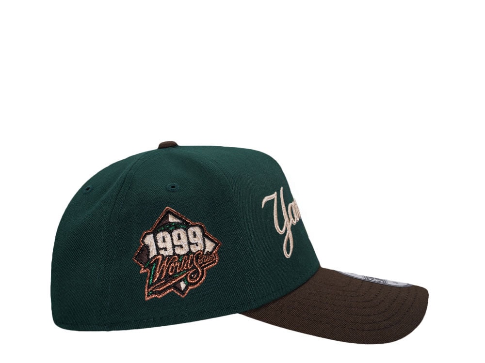 New Era New York Yankees World Series 1999 Script Two Tone 9Forty A Frame Snapback Casquette
