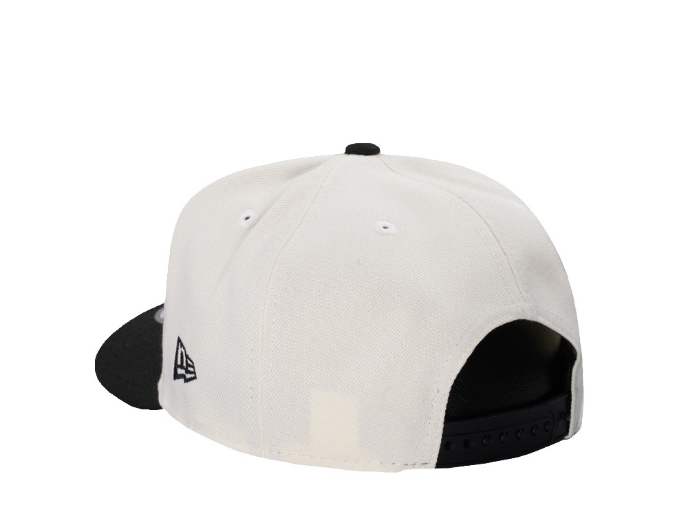 New Era  Chicago Bulls World Champions Chrome Two Tone Edition A Frame 9Fifty Snapback Casquette