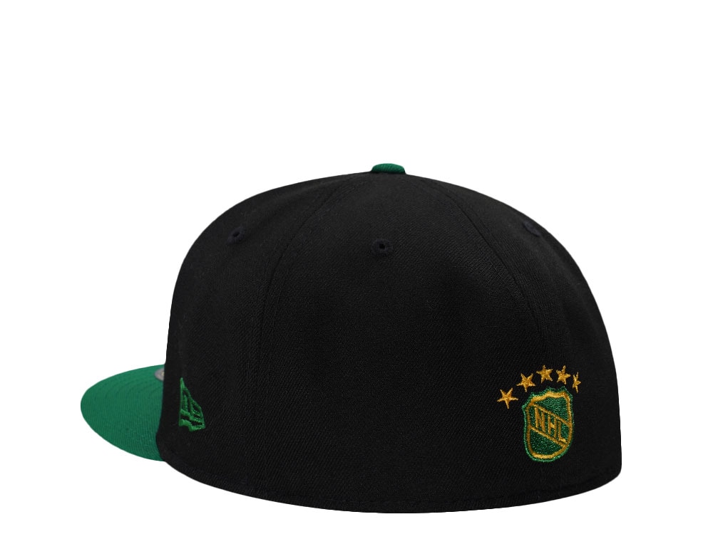 New Era Minnesota North Stars 25th Anniversary Black Two Tone Edition 59Fifty Fitted Casquette