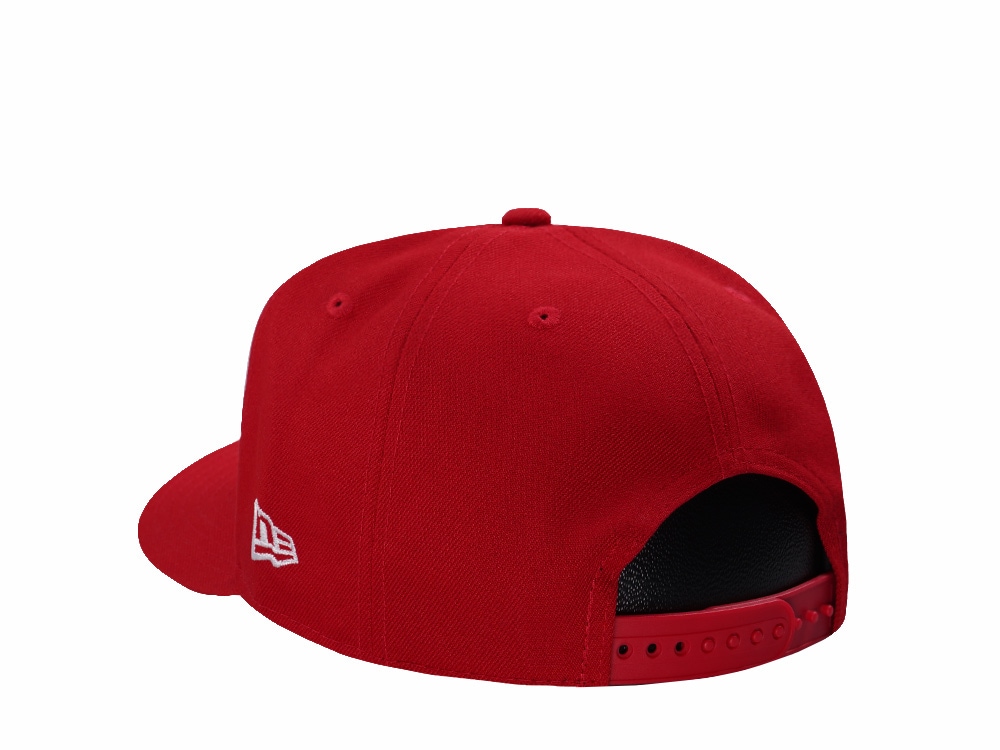 New Era Chicago White Sox Comiskey Park Scarlet Prime Edition 9Fifty A Frame Snapback Casquette