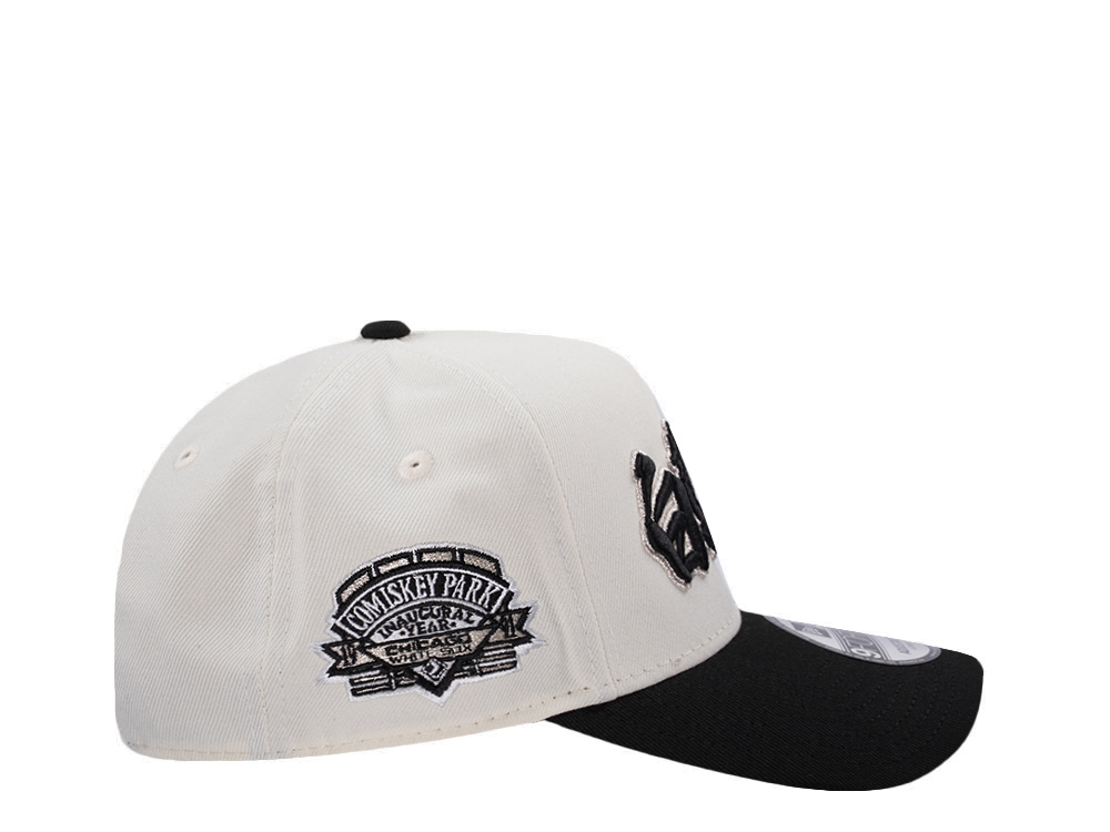 New Era Chicago White Sox Comiskey Park Kanji Chrome Two Tone Edition 9Forty A Frame Snapback Casquette
