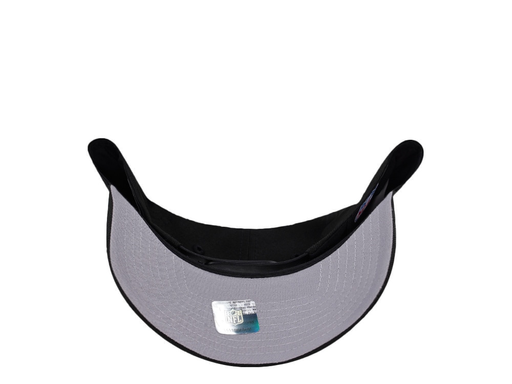 New Era Philadelphia Eagles 75th Anniversary Black Prime Edition 9Forty A Frame Snapback Casquette