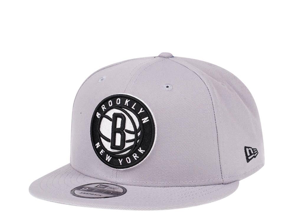 New Era Brooklyn Nets Gray Edition 9Fifty Snapback Casquette