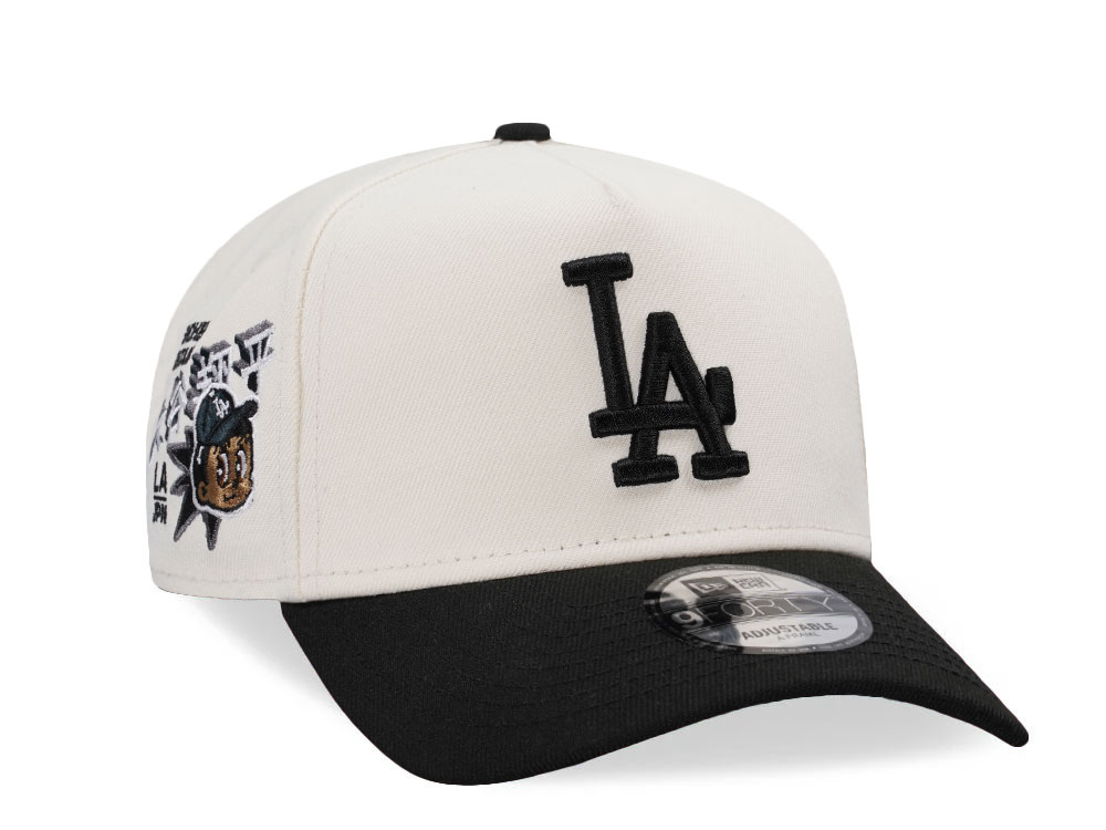 New Era Los Angeles Dodgers Ohtani Chrome Black Two Tone Edition 9Forty A Frame Snapback Casquette