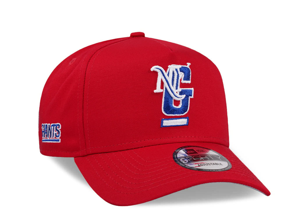 New Era New York Giants City Originals Red 9Forty A Frame Snapback Casquette