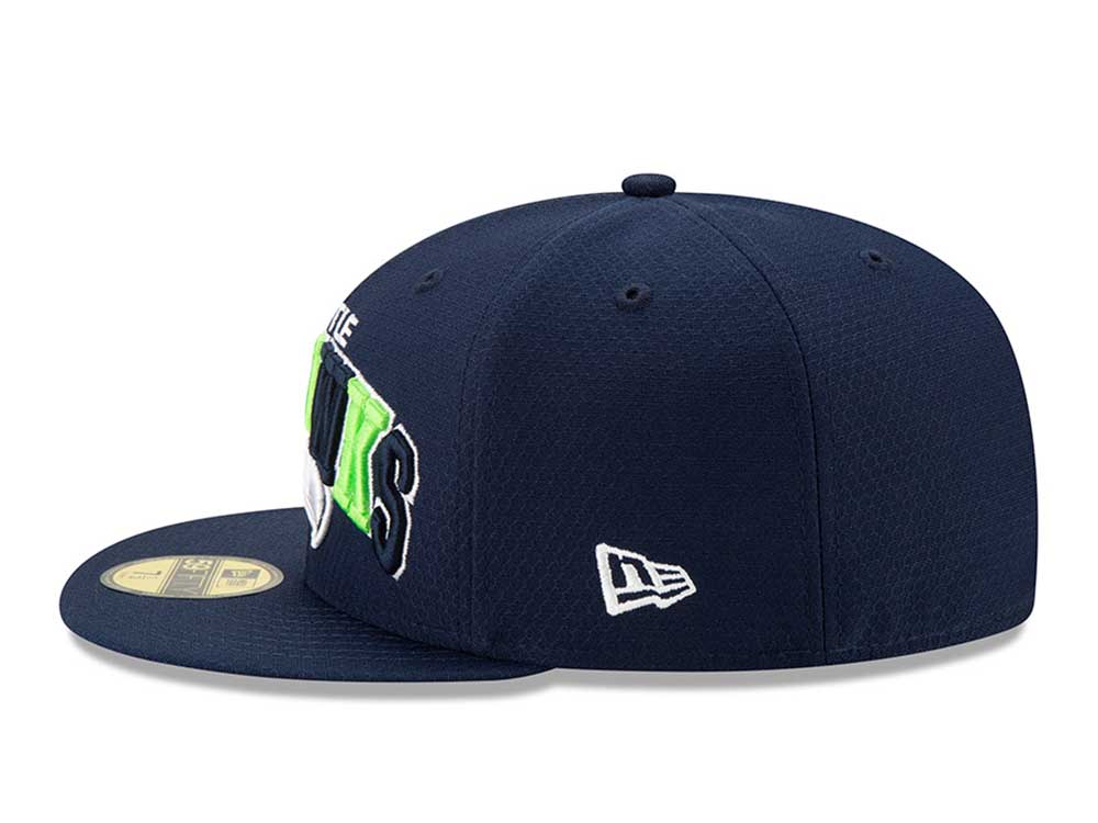 New Era Seattle Seahawks Sideline Cap Home 59Fifty Fitted Casquette