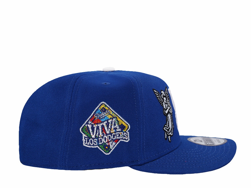 New Era Los Angeles Dodgers Angel Royal Blue Prime Edition 9Fifty A Frame Snapback Casquette