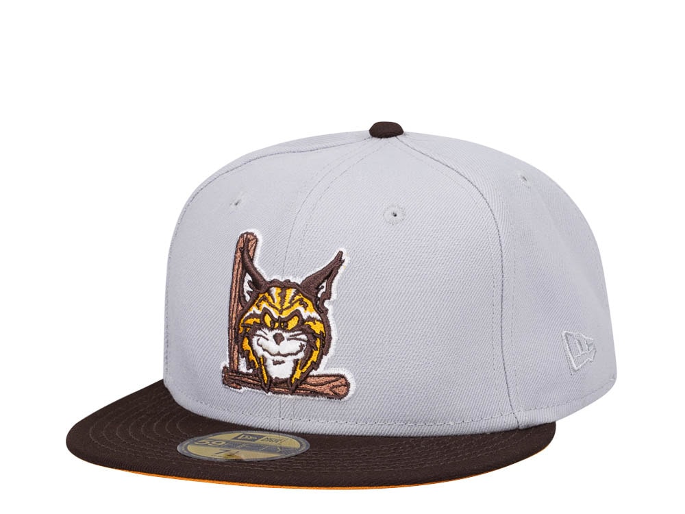 New Era Lynchburg Hillcats Fresh Gray Two Tone Edition 59Fifty Fitted Casquette