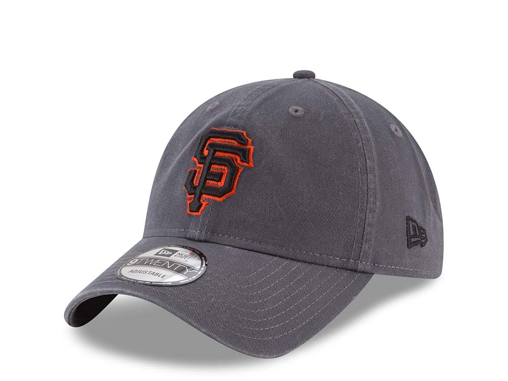 New Era San Francisco Giants Gray Core Classic 9Twenty Strapback Casquette