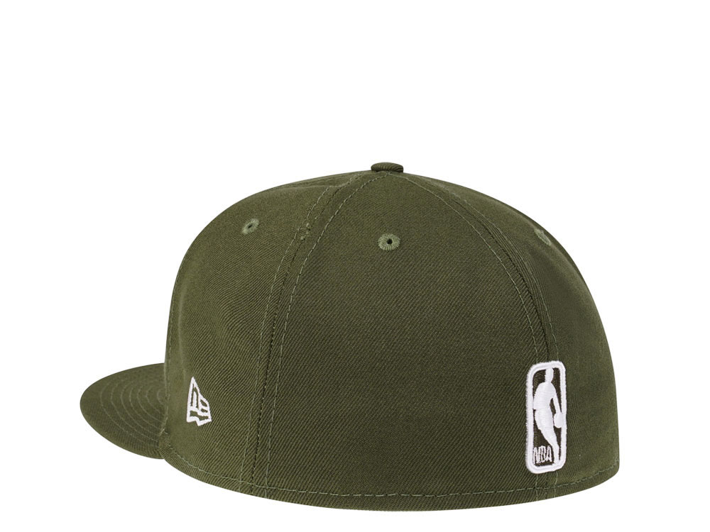 New Era Brooklyn Nets Rifle Green Edition 59Fifty Fitted Casquette