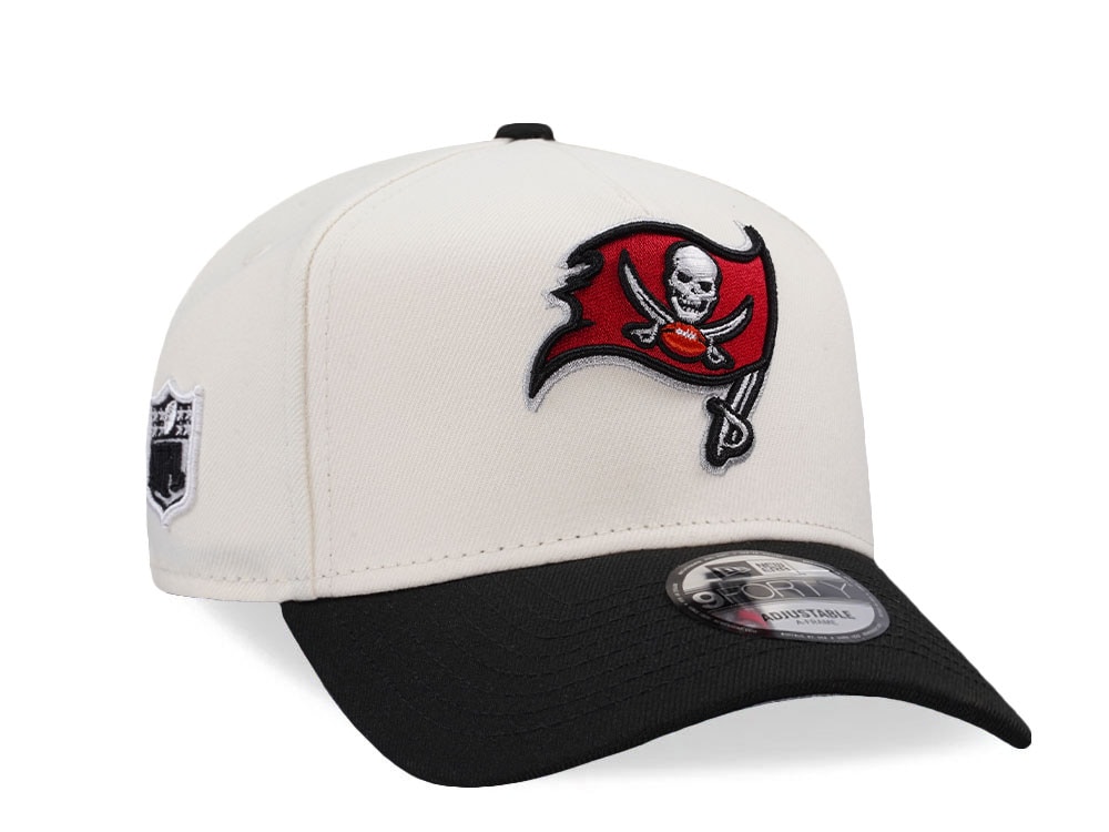 New Era Tampa Bay Buccaneers Classic Chrome Two Tone Edition 9Forty A Frame Snapback Casquette