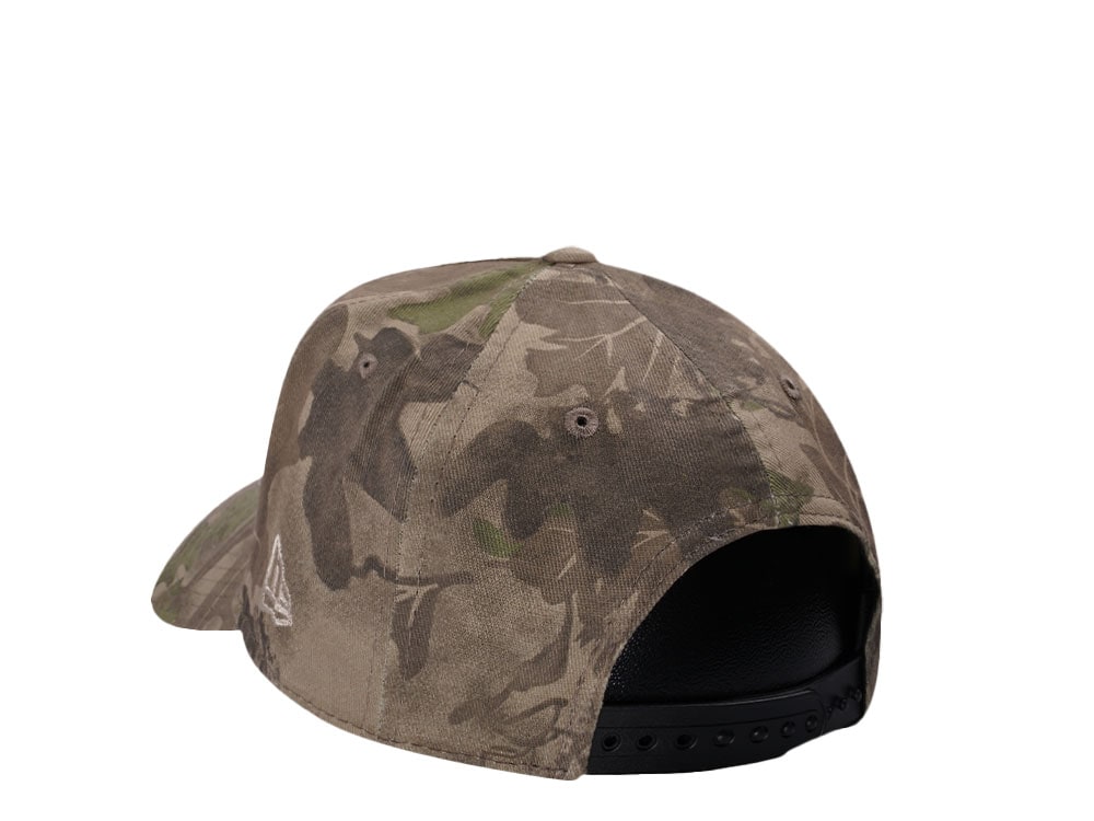 New Era Baltimore Orioles Leaf Camo Copper 9Forty A Frame Snapback Casquette