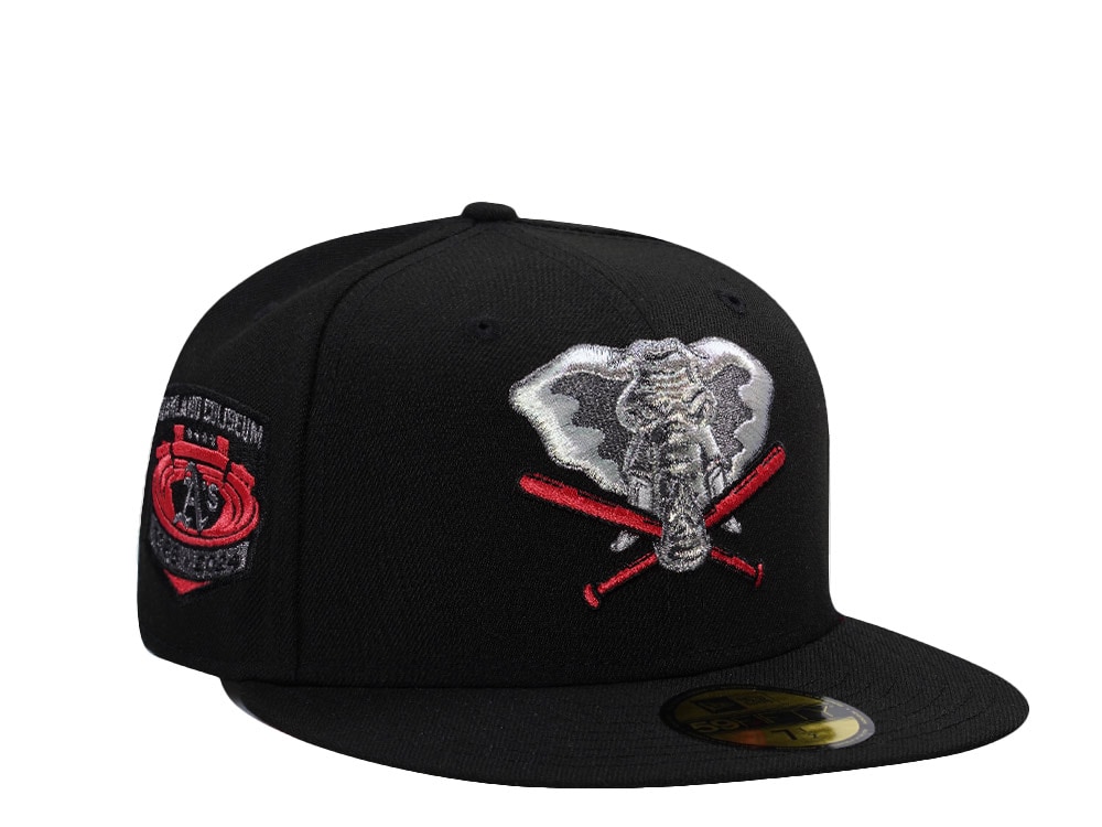 New Era Oakland Athletics Coliseum Black Prime Edition 59Fifty Fitted Casquette