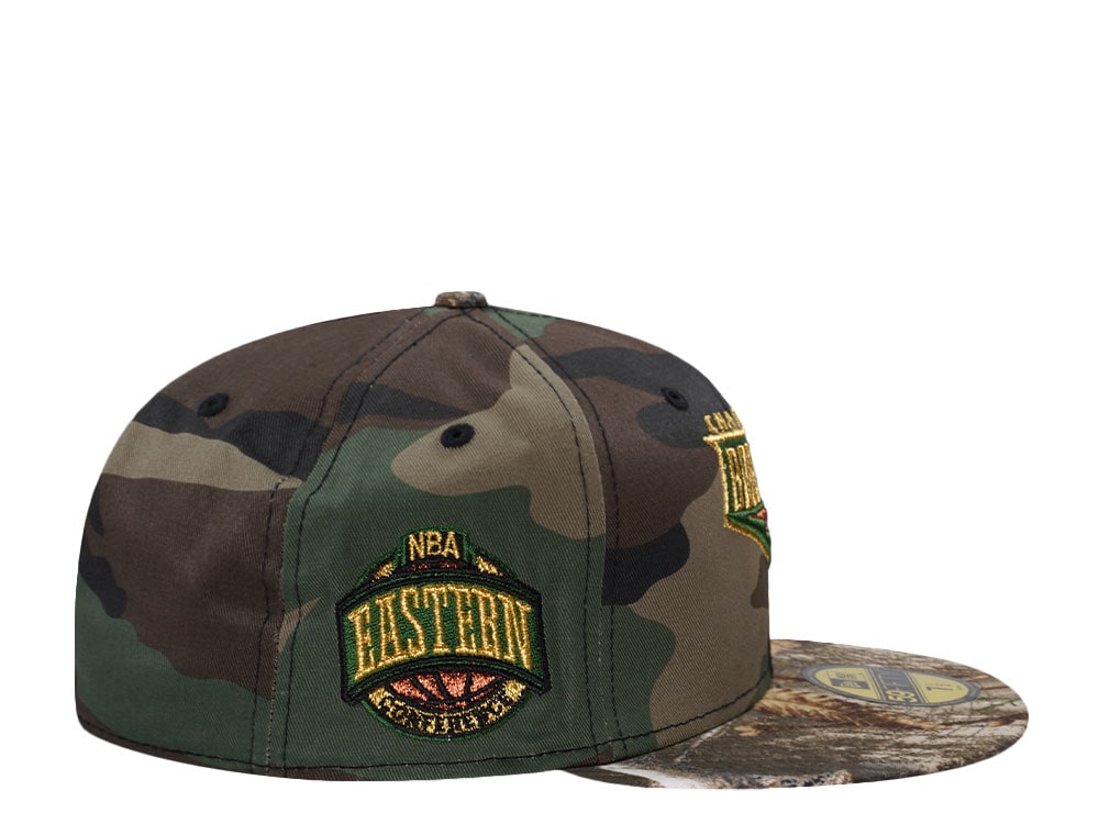 New Era Charlotte Bobcats Camo Two Tone Edition 59Fifty Fitted Casquette