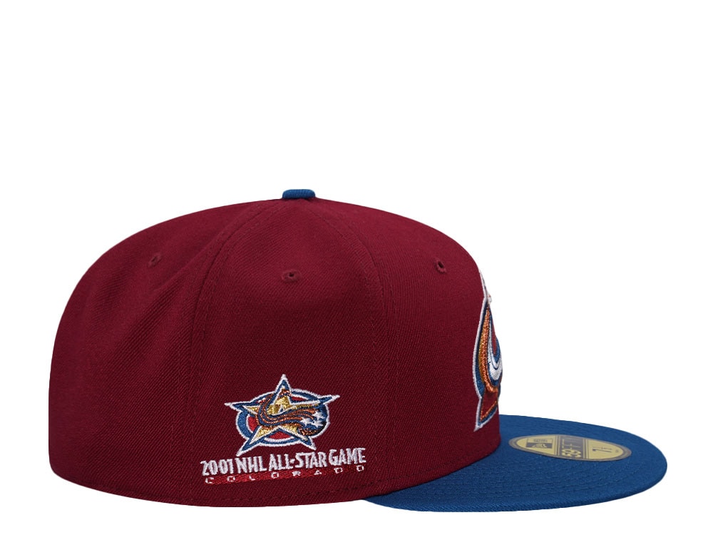 New Era Colorado Avalanche All Star Game 2001 Two Tone Prime Edition 59Fifty Fitted Casquette