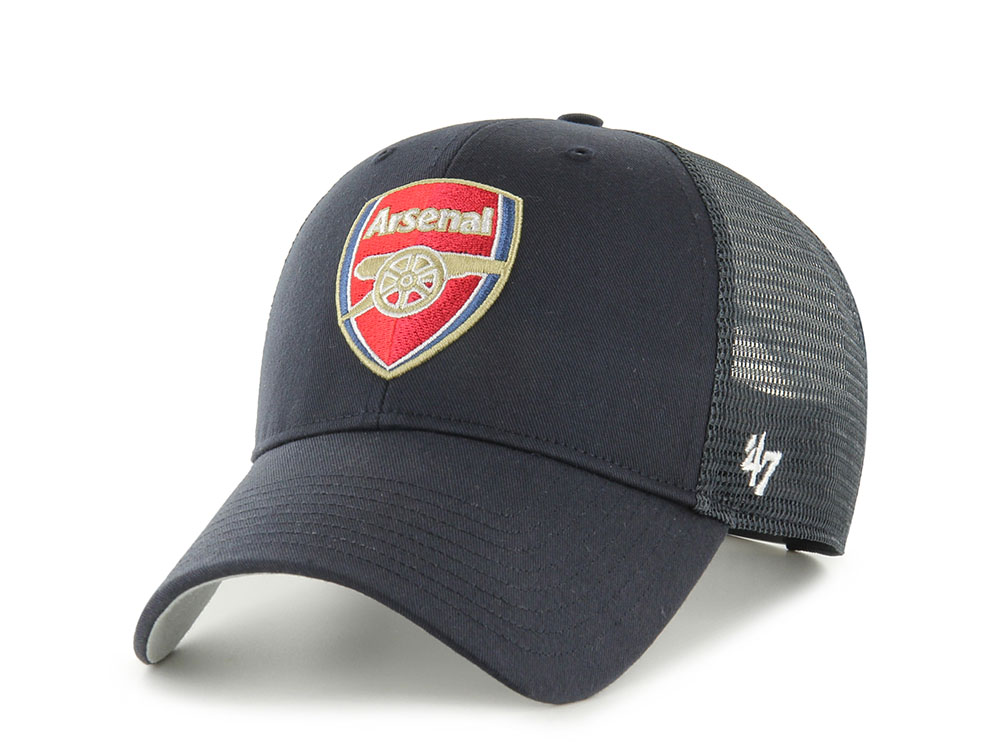 47 Brand Arsenal FC Navy Branson MVP Trucker Snapback Casquette