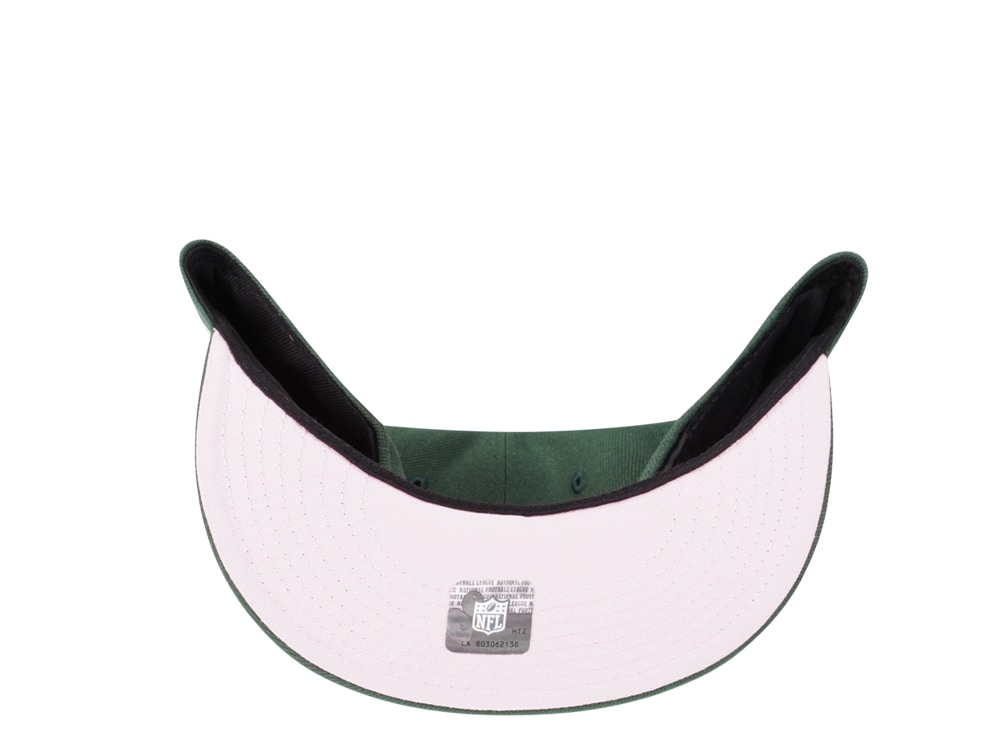 New Era Green Bay Packers Green Chainstitchheart Edition 59Fifty Fitted Casquette