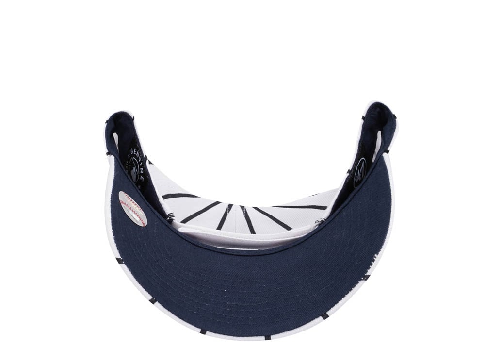 47Brand Detroit Tigers White Bird Cage MVP Strapback Casquette