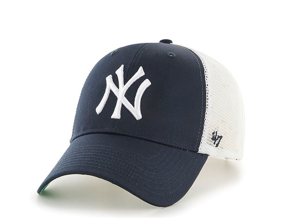 47Brand New York Yankees Black Classic Trucker Snapback Casquette