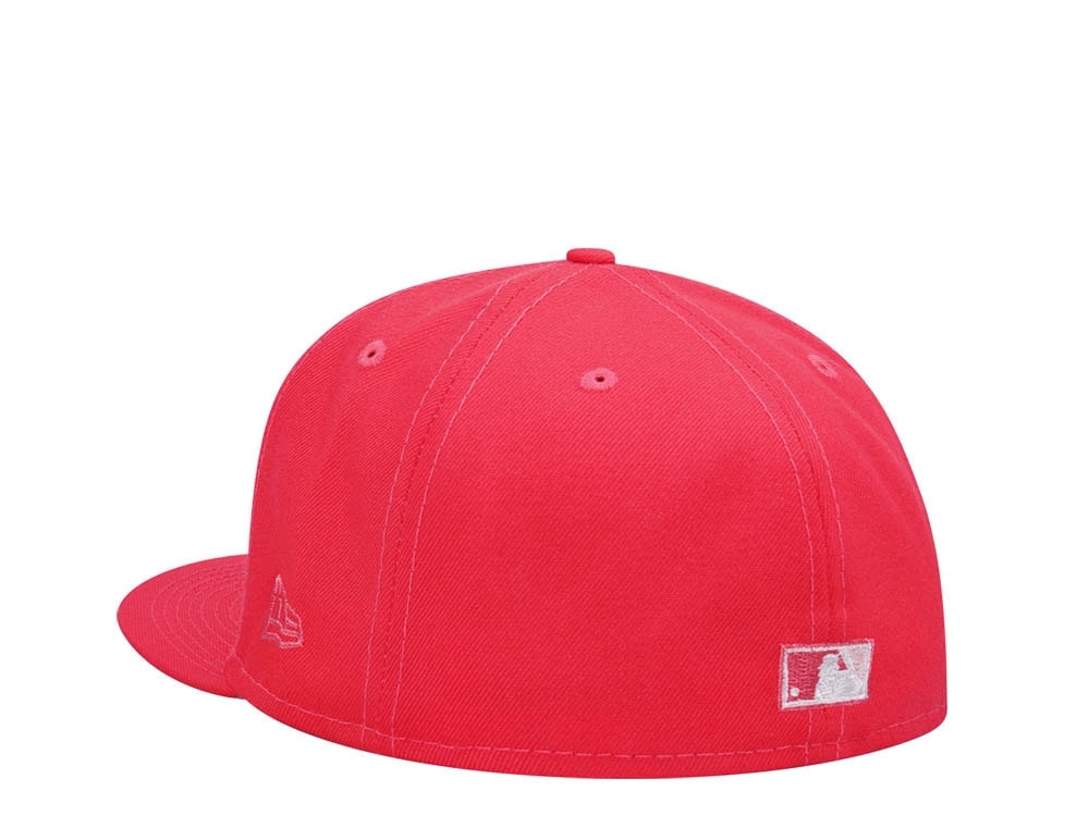 New Era Texas Rangers All Star Game 1995 Lava Pink Edition 59Fifty Fitted Casquette