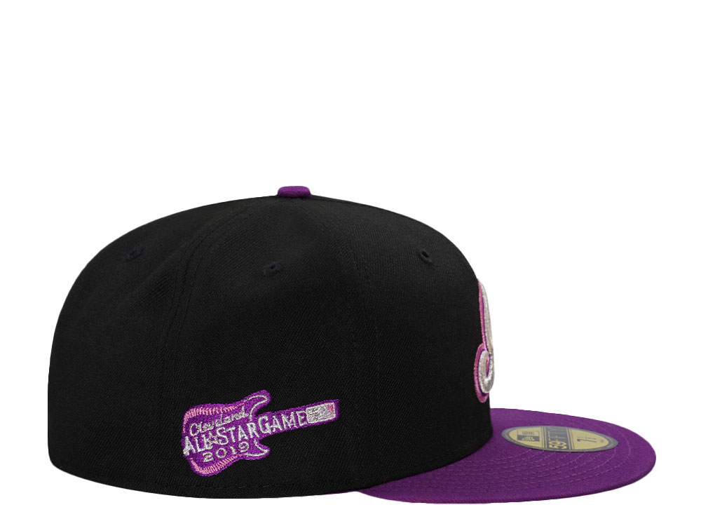 New Era Cleveland Indians All Star Game 2019 Purple Two Tone Edition 59Fifty Fitted Casquette