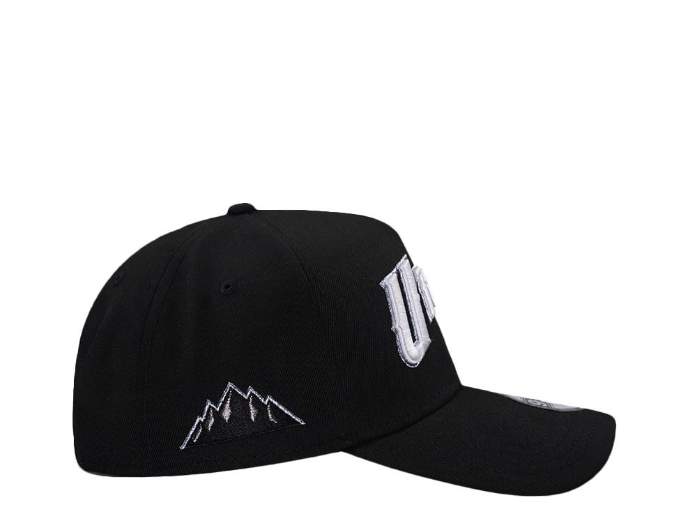 New Era Utah Jazz Black Prime Edition 9Forty A Frame Snapback Casquette