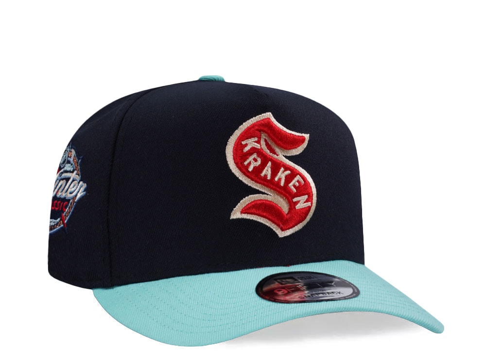New Era Seattle Kraken Winter Classic 2024 Two Tone Edition 9Fifty A Frame Snapback Casquette