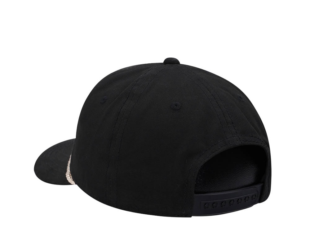 American Needle Yellowstone National Park Canvas Black Snapback Casquette