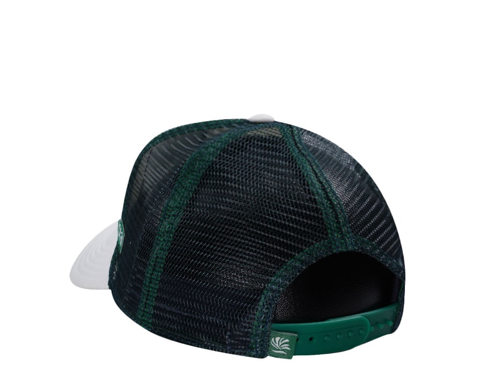 Djinns HFT Old & Skate White Trucker Snapback Casquette