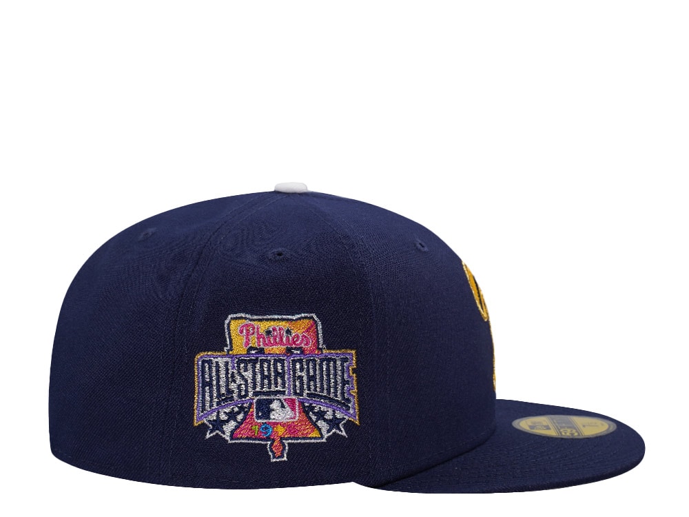 New Era Philadelphia Phillies All Star Game 1996 Blue Light Navy Prime Edition 59Fifty Fitted Casquette