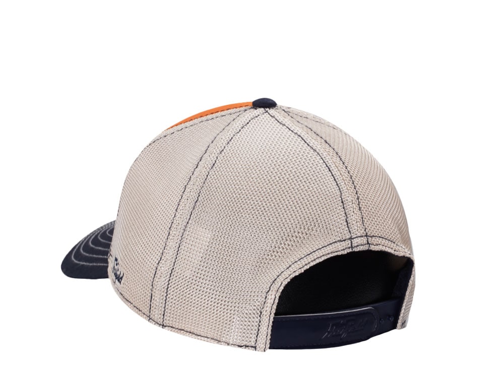 Hatfield Truck Orange Ivory Trucker Snapback Casquette