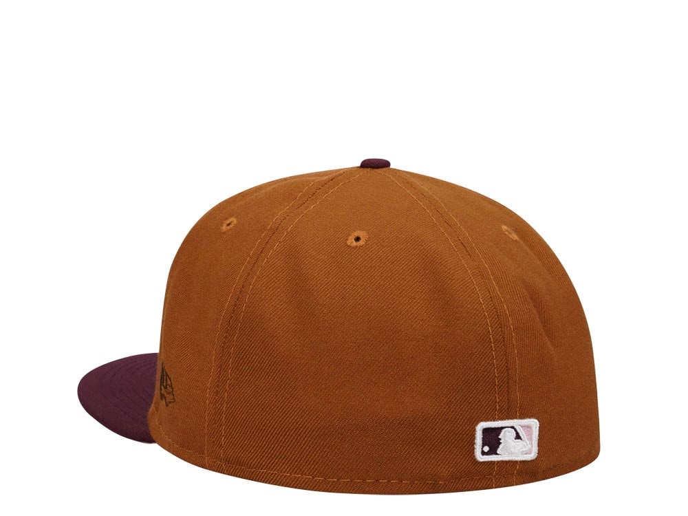 New Era Colorado Rockies All Star Game 2021 Peanut Butter Glace Two Tone Edition 59Fifty Fitted Casquette