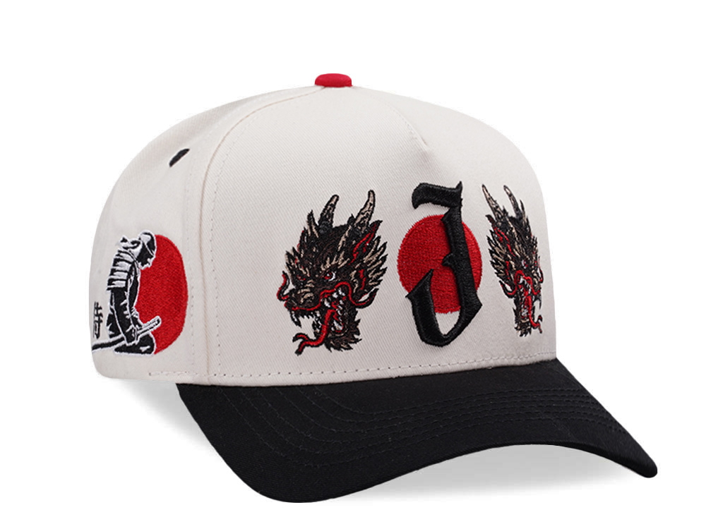 Parallel Union Japan Dragon Samurai Chrome Two Tone Edition Snapback Casquette