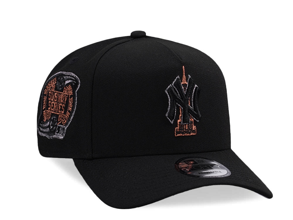 New Era New York Yankees World Series 2000 Black Prime Edition 9Forty A Frame Snapback Casquette