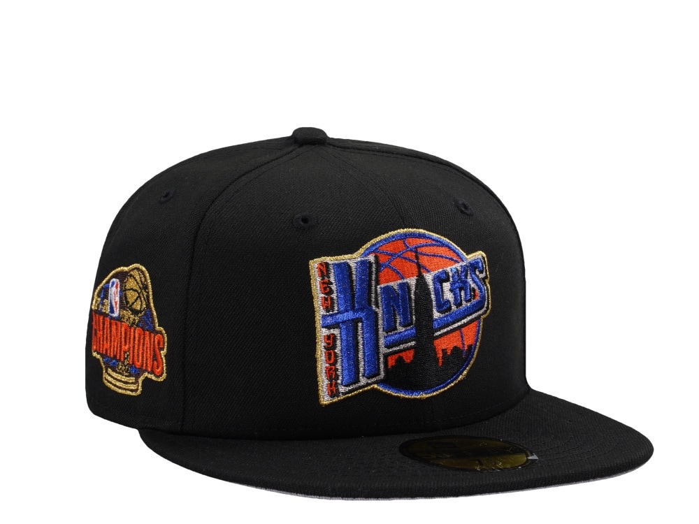 New Era New York Knicks NBA Finals Champions 2026 Black Prime Edition 59Fifty Fitted Casquette