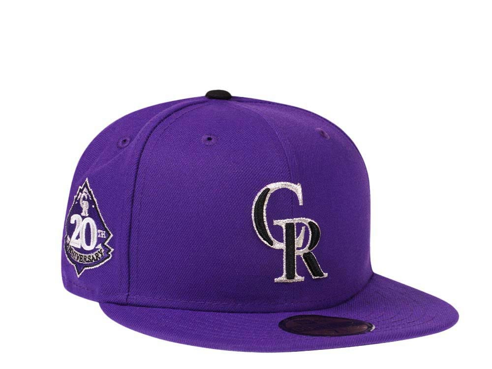 New Era Colorado Rockies 20th Anniversary Purple Edition 59Fifty Fitted Casquette