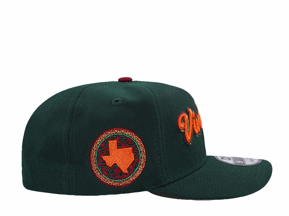 New Era Texas Rangers City Connect Dark Green Prime Edition 9Fifty A Frame Snapback Casquette