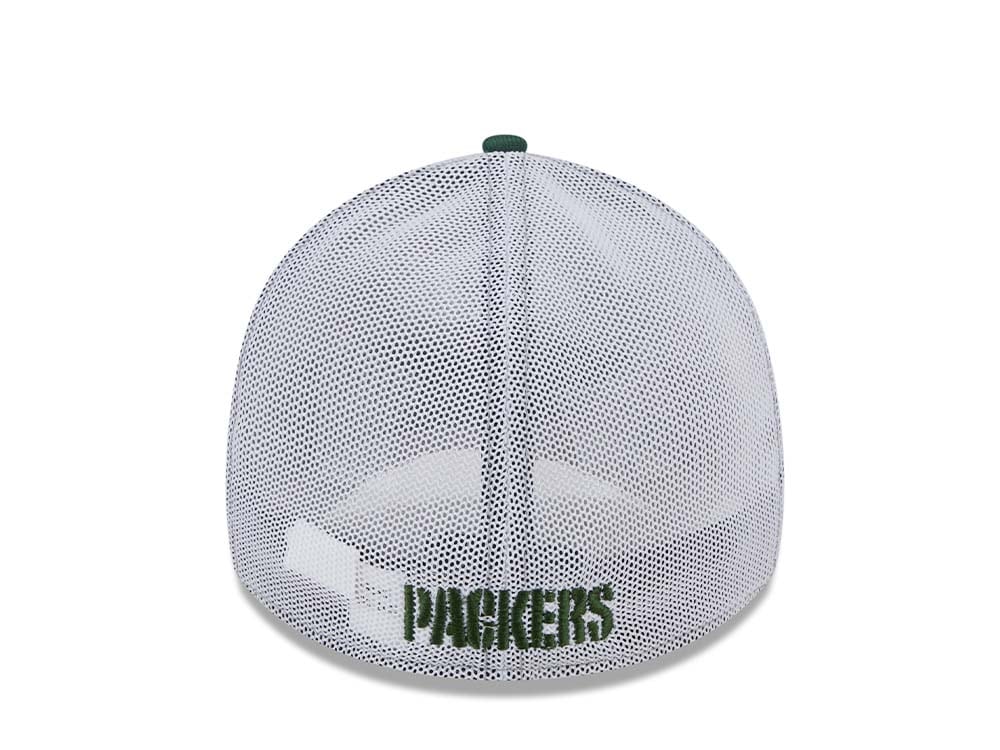 New Era Green Bay Packers Heather Trucker Two Tone Edition 39Thirty Stretch Casquette