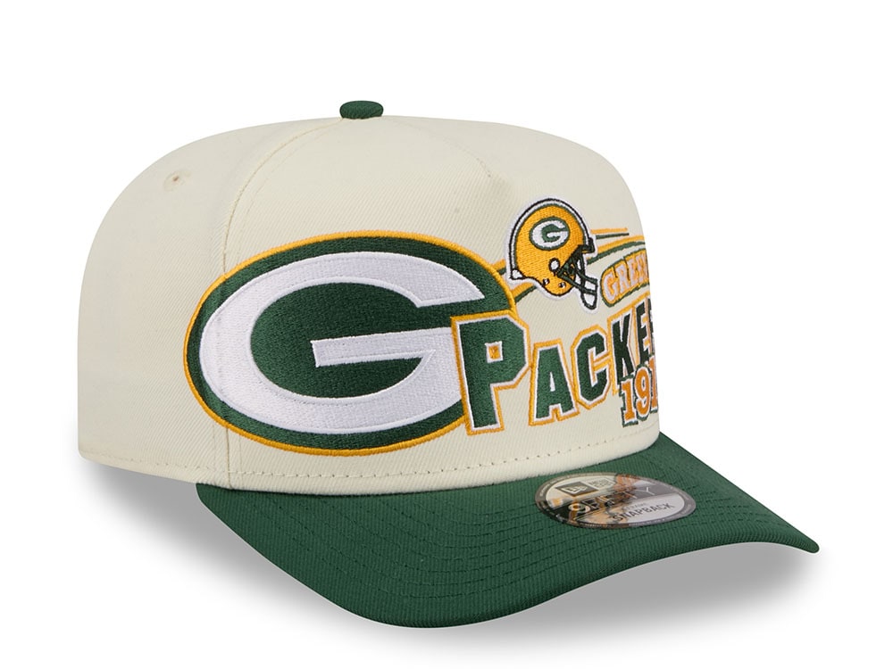 New Era Green Bay Packers Classic Logo Two Tone Edition 9Fifty A Frame Snapback Casquette